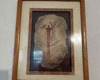 Pecos River Style Pictograph Reproduction Art