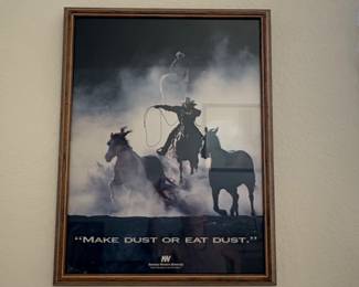 KennedyWestern University Make Dust or Eat Dust Promotional Poster