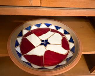 Texasthemed Mosaic Terracotta Bowl