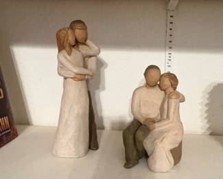 Willow Tree Couple Figurines Anniversary and Together