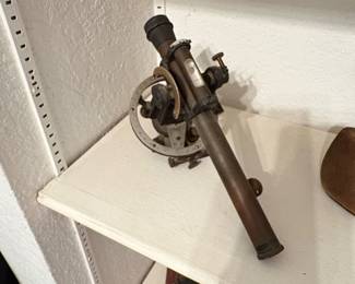 Vintage Brass Surveyors Dumpy Level