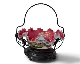 Hartford Silver Plate Antique Brides Basket
