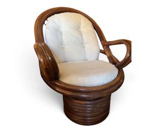 Rattan RockingRotating Chair