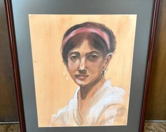 Sage Chandler - pastel portrait