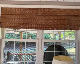 Three Roman Shades (Inside Window Measurements 69.5" W x 58" L)