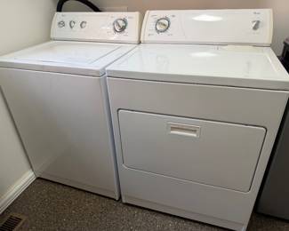 Whirlpool Washer and Dryer