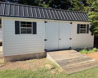 Wired and Insulated Shed