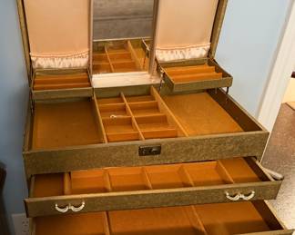 MCM Gold Jewelry Box