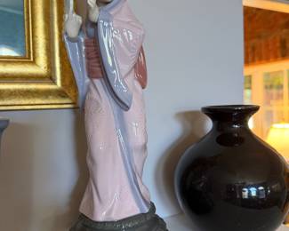 Lladro “Timid Japanese” / “Chrysanthemum” 