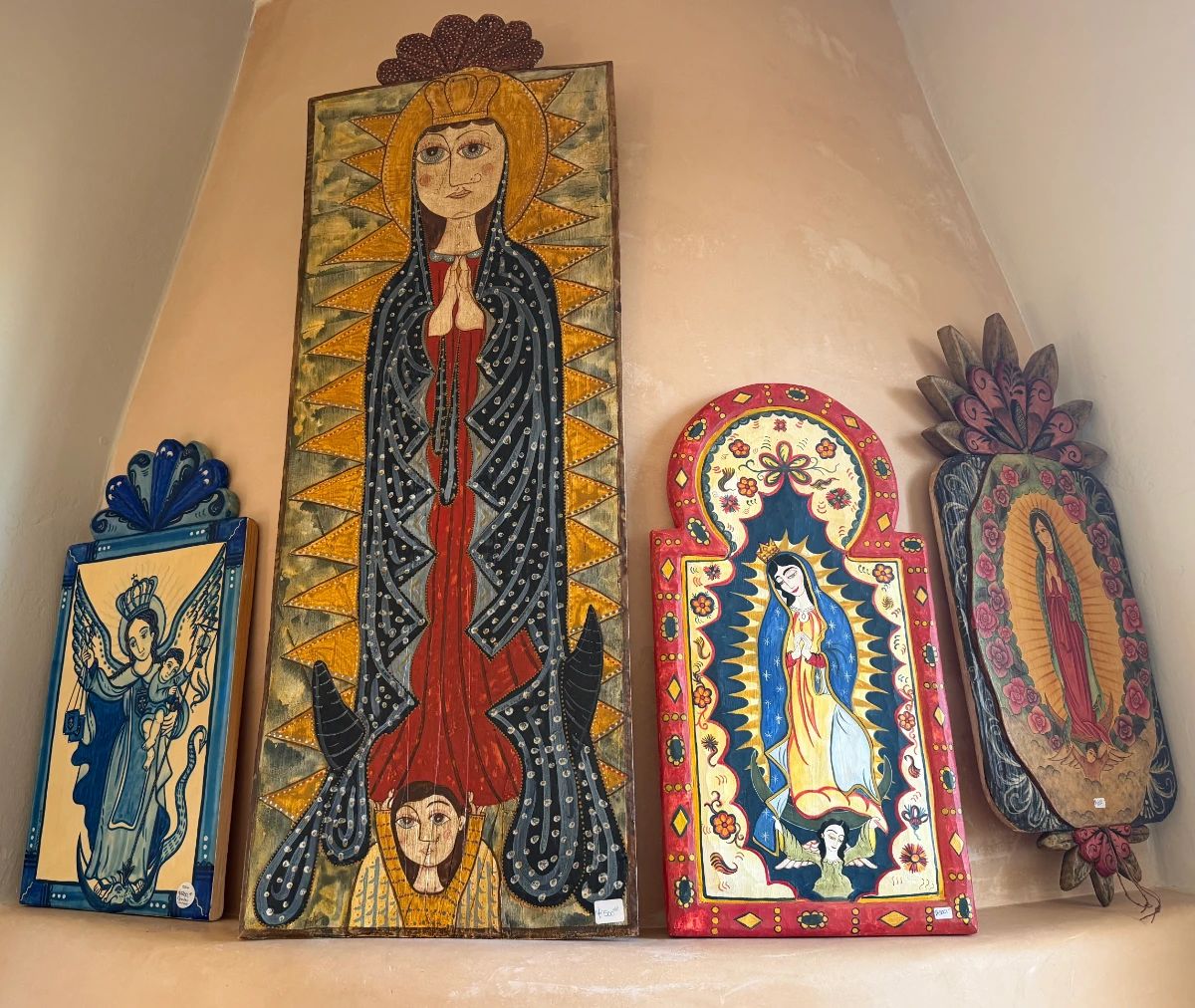 Santa Fe Retablos - Charlie Carillo, Jose Lucero, Jerry Mondragon , Amanda Griego-Quintana and others. 