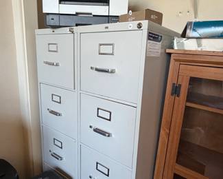 File Cabinets and Printer