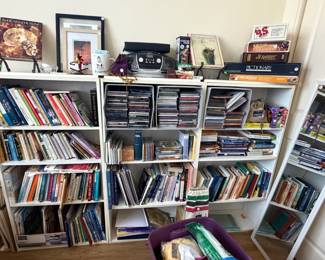 Book's, CD's, DVD's plus!
