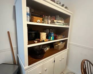Farmhouse Style Painted Hutch