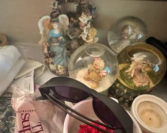 Assorted Holiday and Decorative Collectibles Lot