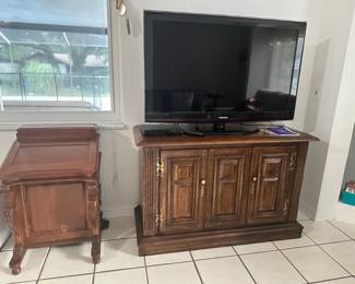 Traditional Media Console Cabinet