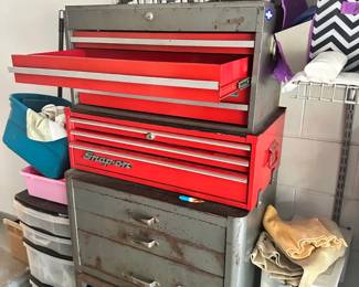 Snapon and Craftsman Stacked Tool Chest System