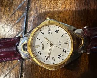 Vintage Seiko SQ Quartz Watch Ref. NF