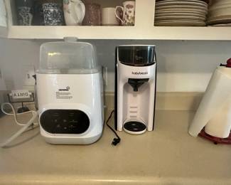 Grownsy Baby Bottle Sterilizer and Baby Brezza Formula Pro Mini
