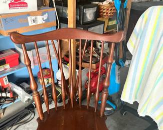 Vintage Ethan Allen Duxbury Windsor Fiddleback Dining Chair