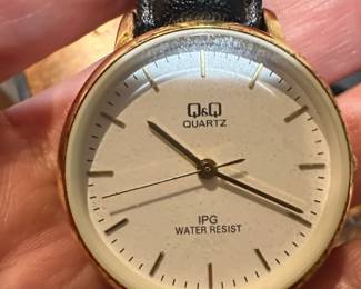 QQ Quartz IPG Water Resist Wristwatch