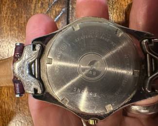 Vintage Seiko SQ Quartz Watch Ref. NF second image