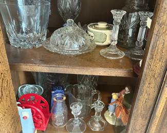 Assorted Vintage Glassware and Collectibles Collection
