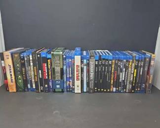 Large Collection of Bluray Movies, 3D Blurays Collectors Edition Boxed Sets, Assorted Genres