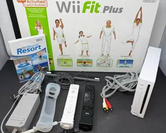 Nintendo Wii Video Game Console Bundle w Controllers, Cables, Accessories, and Original Retail Box