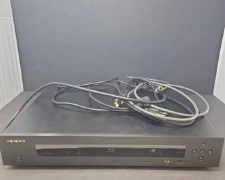 OPPO BDP103 Universal 3D Bluray Disc Player with 4K Upscaling Assorted Cables