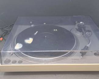 Vintage Technics by Panasonic SL1700 Direct Drive Automatic Turntable with Dust Cover