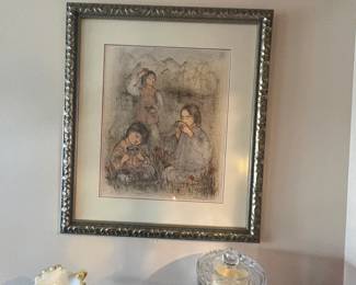 . . . Hubel signed print