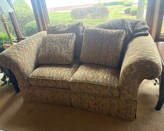 . . . very comfortable love seat