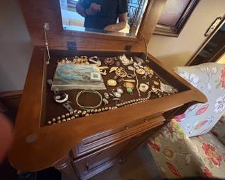 . . . jewelry will be available along with two armoires