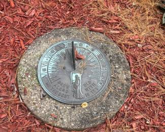 . . . sun dial