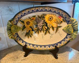 . . . beautiful platter