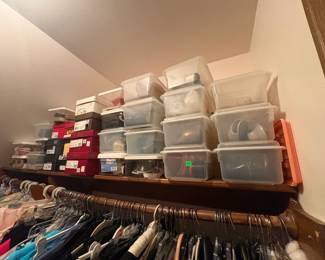 . . . lots of shoes to choose from