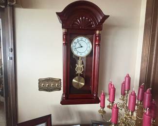 . . . wonderful wall clock by Bulova