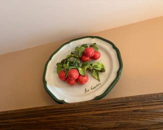 . . . cherry plate -- one of many veggie and fruit plates -- too many to show!!
