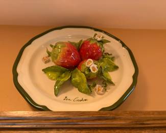 . . . apple plate by Eva Gordon