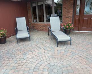 . . . patio lounge chairs