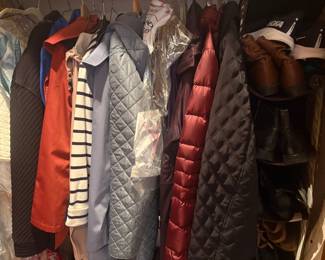 . . . nice woman's outer wear