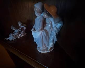 . . . woman and man Lladro