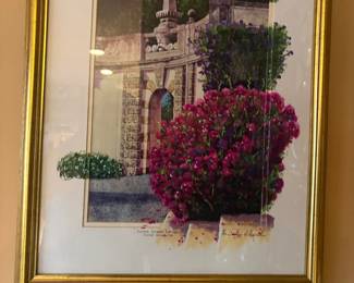 . . . nice signed print