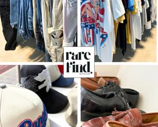 Men’s clothing (various sizes) 