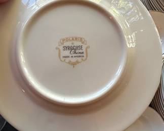 Syracuse China Polaris Pattern Dinnerware Service second image