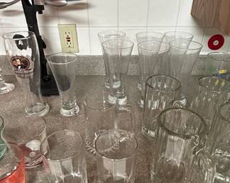 Estate Assortment of Vintage Barware and Novelty Glassware third image