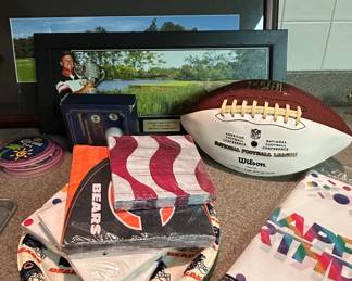 Mixed Home Bar and Sports Memorabilia Collection fourth image