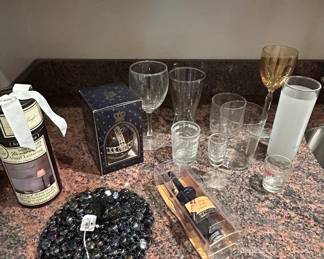 Estate Barware and Glassware Collection second image