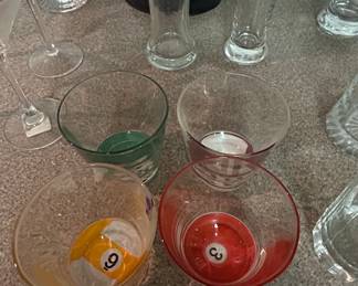 Estate Assortment of Vintage Barware and Novelty Glassware fourth image