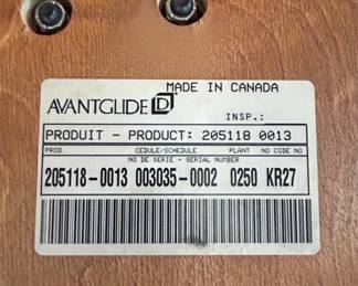 Avantglide Leather Recliner and Ottoman second image